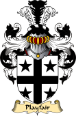 English Coat of Arms (v.23) for the family Playfair