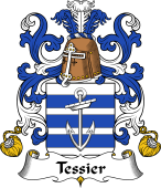 Coat of Arms from France for Tessier