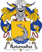 Portuguese Coat of Arms for Rodovalho