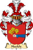 v.23 Coat of Family Arms from Germany for Hoefels