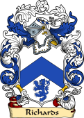 English or Welsh Family Coat of Arms (v.23) for Richards