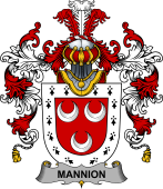 Irish Family Coat of Arms (v.25b) Mannion or O'Mannion