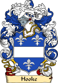 English or Welsh Family Coat of Arms (v.23) for Hooke (Yorkshire)