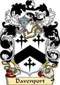 English or Welsh Family Coat of Arms (v.23) for Davenport