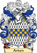 English or Welsh Family Coat of Arms (v.23) for Arden