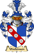 English Coat of Arms (v.23) for the family Watkinson