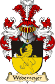 v.23 Coat of Family Arms from Germany for Wedemeyer