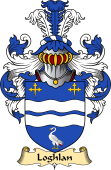 Scottish Family Coat of Arms (v.23) for Loghlin