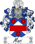 Araldica Italiana Coat of arms used by the Italian family Masi