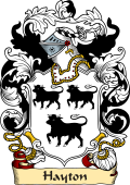 English or Welsh Family Coat of Arms (v.23) for Hayton (Ref Berry)