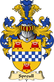 Scottish Family Coat of Arms (v.23) for Spreull or Spruell