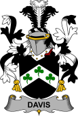 Irish Coat of Arms for Davis