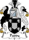 English Coat of Arms for the family Paddy