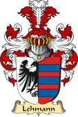 v.23 Coat of Family Arms from Germany for Lehmann