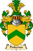 English Coat of Arms (v.23) for the family Pinkerton