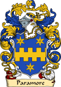 English or Welsh Family Coat of Arms (v.23) for Paramore (Paramour, Kent 1616)