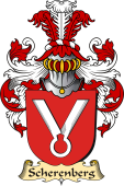 v.23 Coat of Family Arms from Germany for Scherenberg