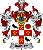 Irish Family Coat of Arms (v.25b) Hartley or O'Hartley