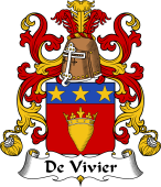 Coat of Arms from France for Vivier (de)