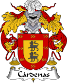 Portuguese Coat of Arms for Cárdenas