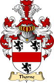 English Coat of Arms (v.23) for the family Thorne