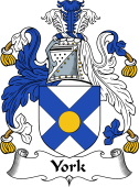English Coat of Arms for the family York (e)