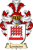 v.23 Coat of Family Arms from Germany for Levetzow
