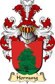 v.23 Coat of Family Arms from Germany for Hornung