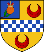 Scottish Family Shield for Row