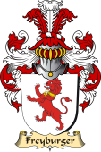 v.23 Coat of Family Arms from Germany for Freyburger