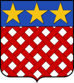 French Family Shield for Vilain