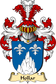 v.23 Coat of Family Arms from Germany for Hollar