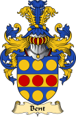 English Coat of Arms (v.23) for the family Bent