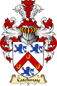 Welsh Family Coat of Arms (v.23) for Catchmay (of Monmouthshire)