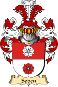 v.23 Coat of Family Arms from Germany for Soden