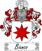 Araldica Italiana Coat of arms used by the Italian family Bianco