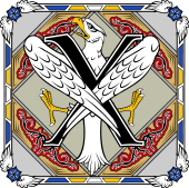 Eagle Alphabet X