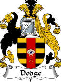 English Coat of Arms for the family Dodge