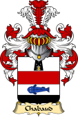 French Family Coat of Arms (v.23) for Chabaud