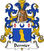 Coat of Arms from France for Bernier
