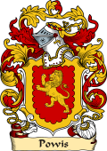 English or Welsh Family Coat of Arms (v.23) for Powis