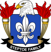 Coat of arms used by the Steptoe family in the United States of America