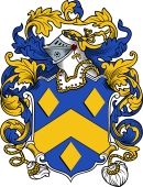 English or Welsh Coat of Arms for Hide (Cheshire, Hertfordshire, Salop, and Wiltshire)