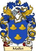 English or Welsh Family Coat of Arms (v.23) for Mallet