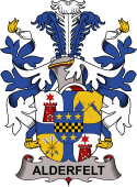 Swedish Coat of Arms for Adlerfelt