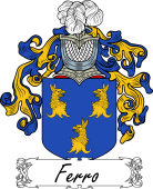 Araldica Italiana Coat of arms used by the Italian family Ferro