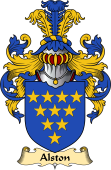English Coat of Arms (v.23) for the family Alston