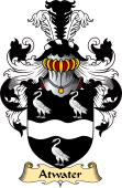 English Coat of Arms (v.23) for the family Atwater
