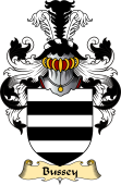 English Coat of Arms (v.23) for the family Bussey