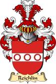 v.23 Coat of Family Arms from Germany for Reichlin